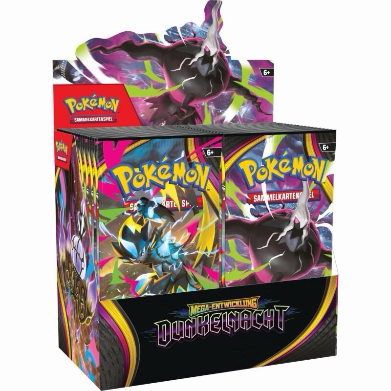 Pokemon Mega Entwicklung Dunkelnacht 36´Display