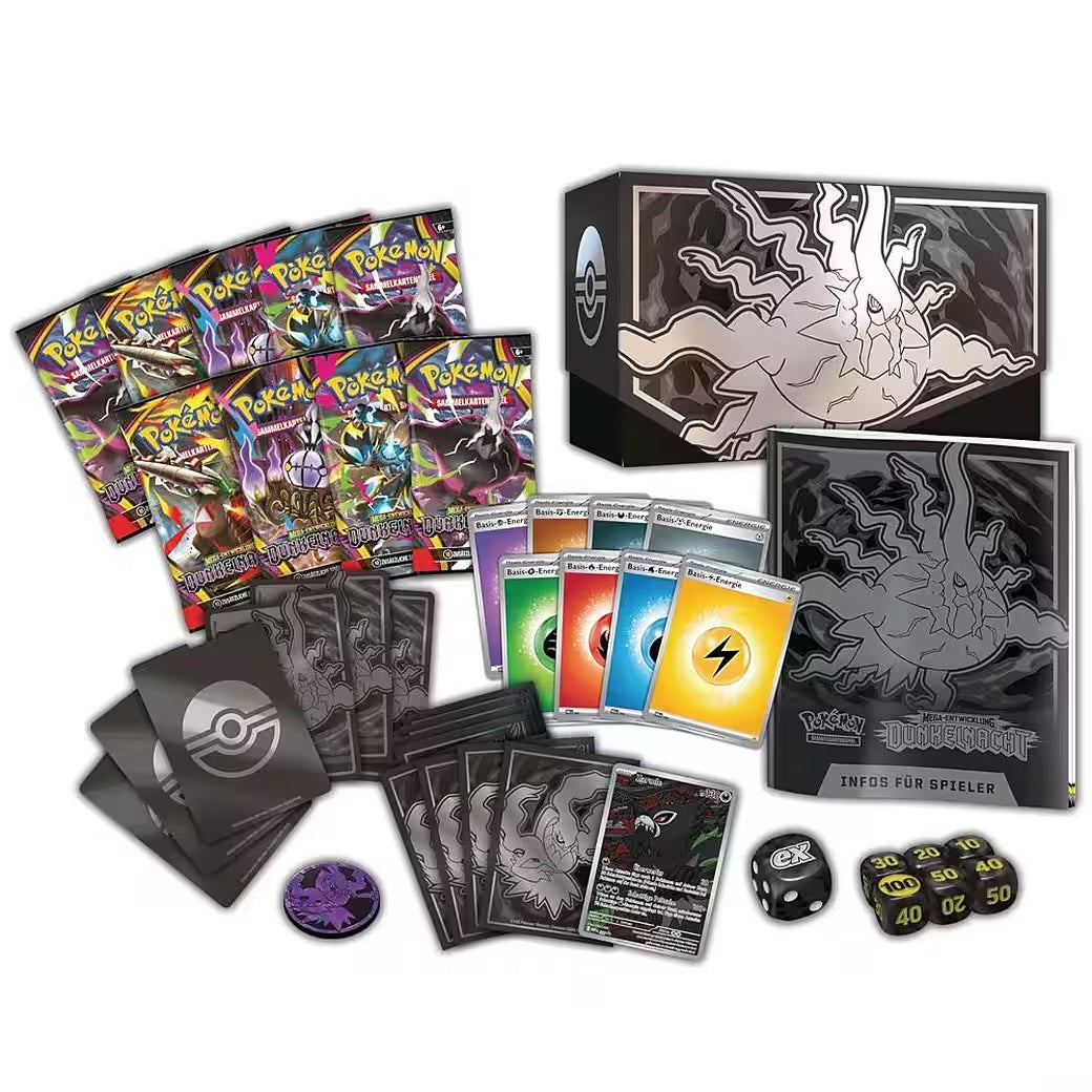 Pokémon Mega-Entwicklung - Dunkelnacht Top Trainer Box