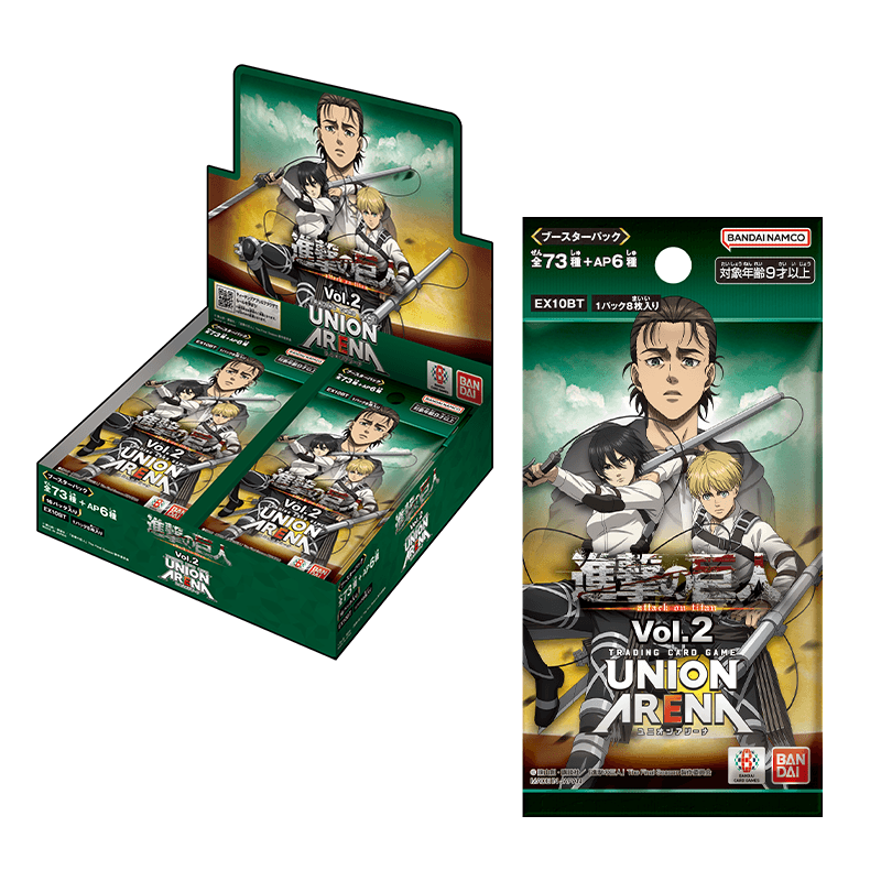 Union Arena - Attack on Titan Vol.2 - Display [JP]