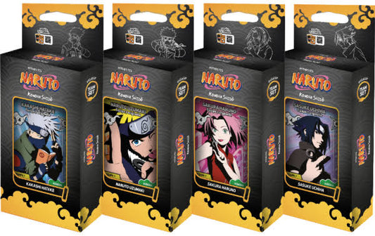 Pre Order: Naruto Mythos TCG - Team Set 2nd Edition Team 7