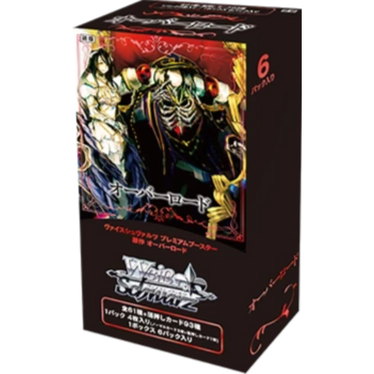 Weiß Schwarz - Overlord Premium Booster Display JP