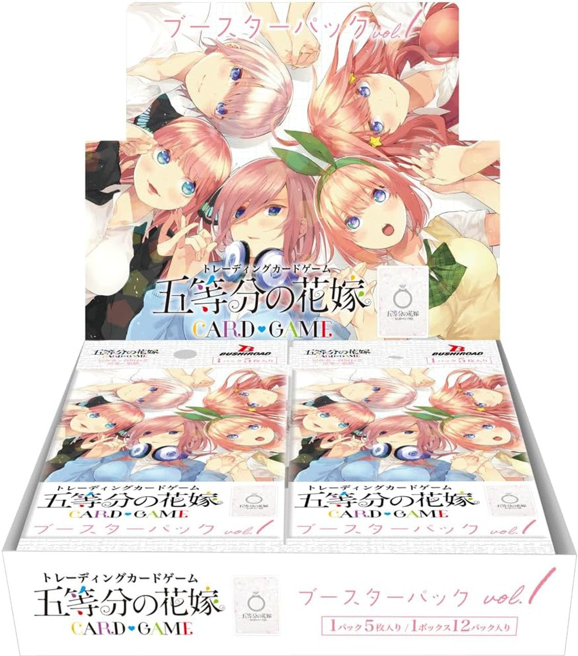 The Quintessential Quintuplets Card Game Vol.1 1st Edition - Display JP