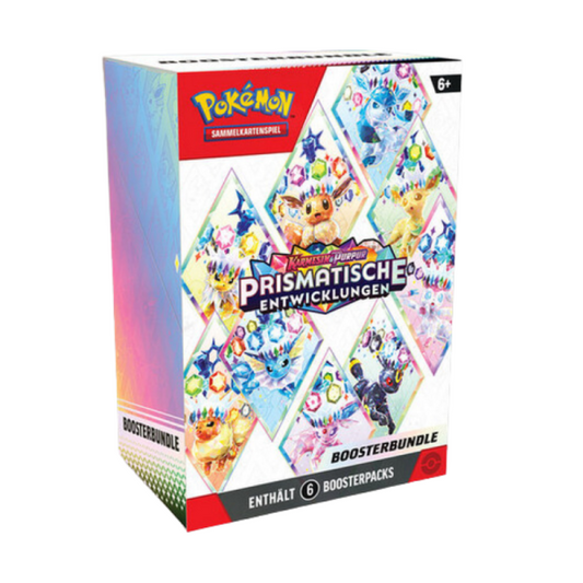 Pokemon Karmesin & Purpur: Prismatische Entwicklungen - Booster-Bundle