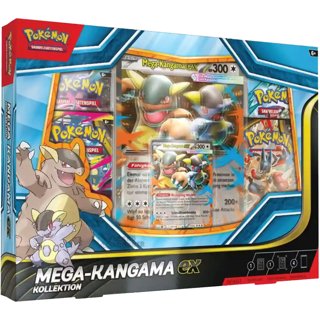 Pokemon Mega Kangama EX Kollektion