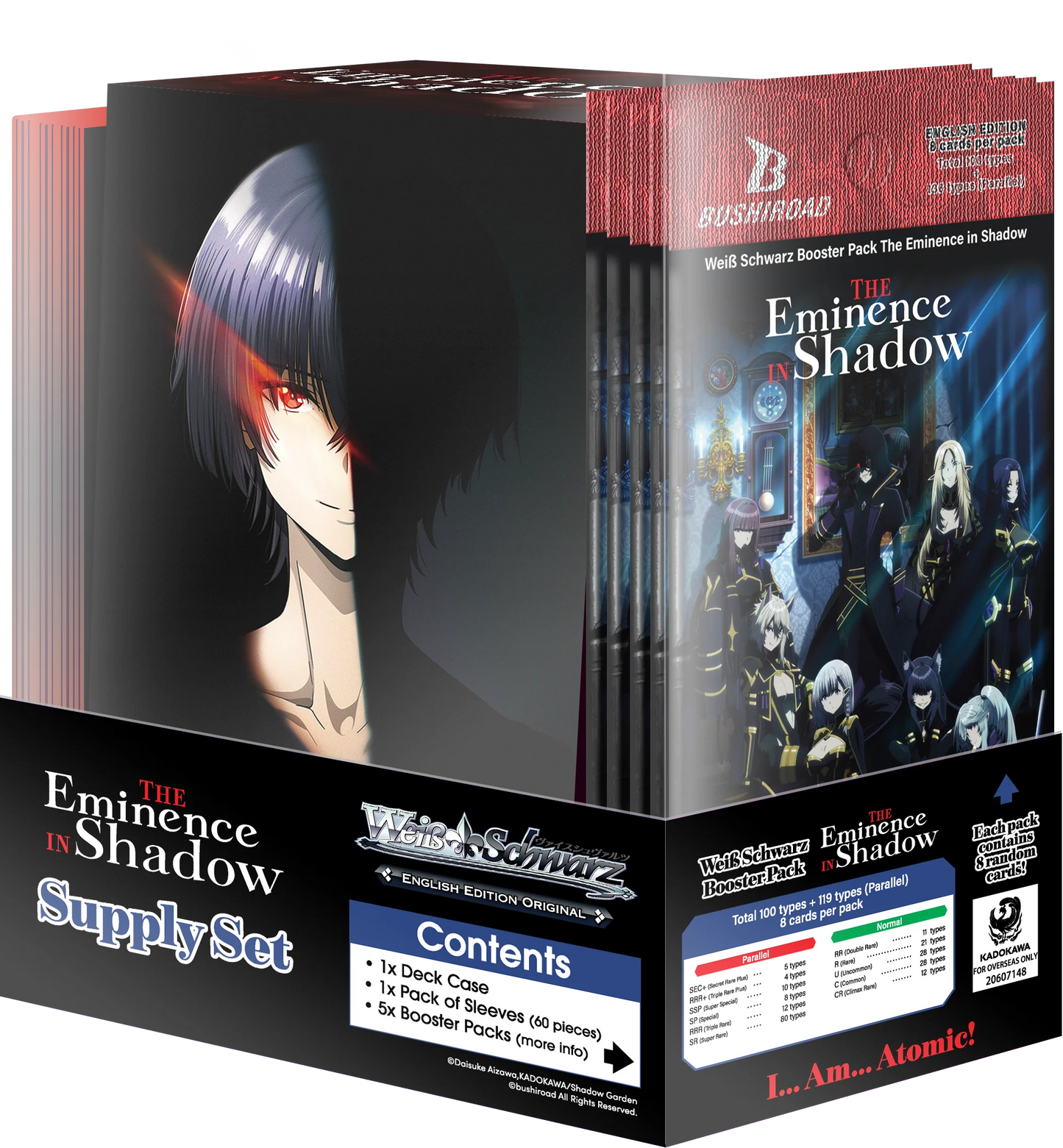Weiß Schwarz - The Eminence in Shadow Supply Set ENG