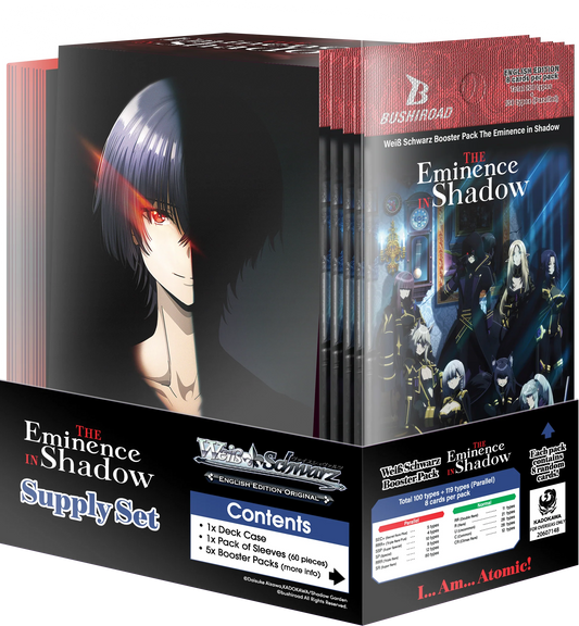 Weiß Schwarz - The Eminence in Shadow Supply Set ENG